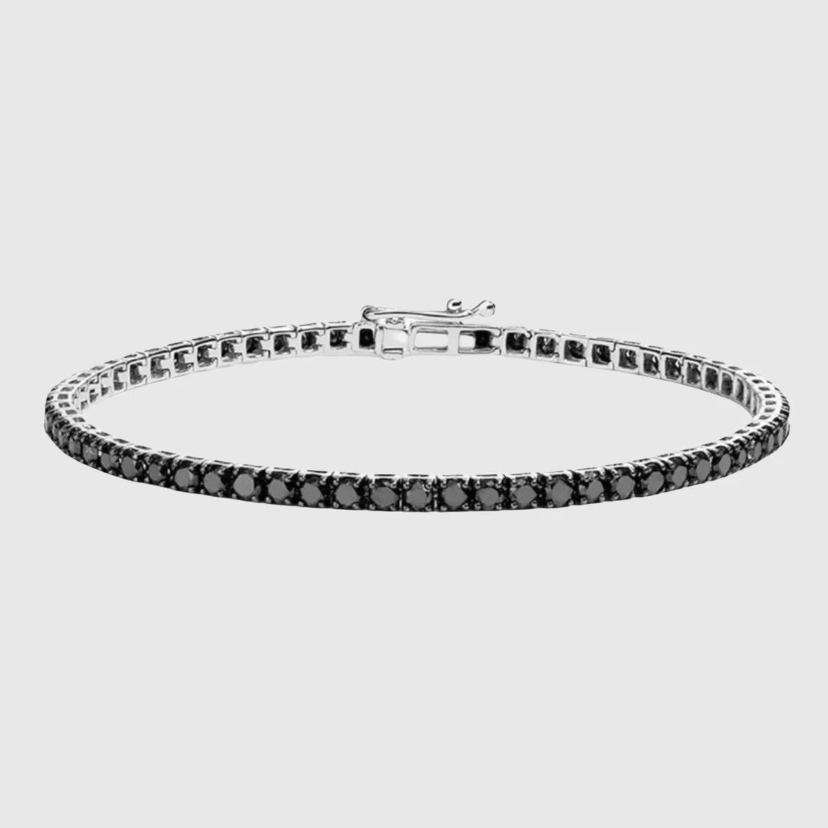 Black Tennis Bracelet