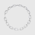 Moissanite Infinity Cuban Bracelet