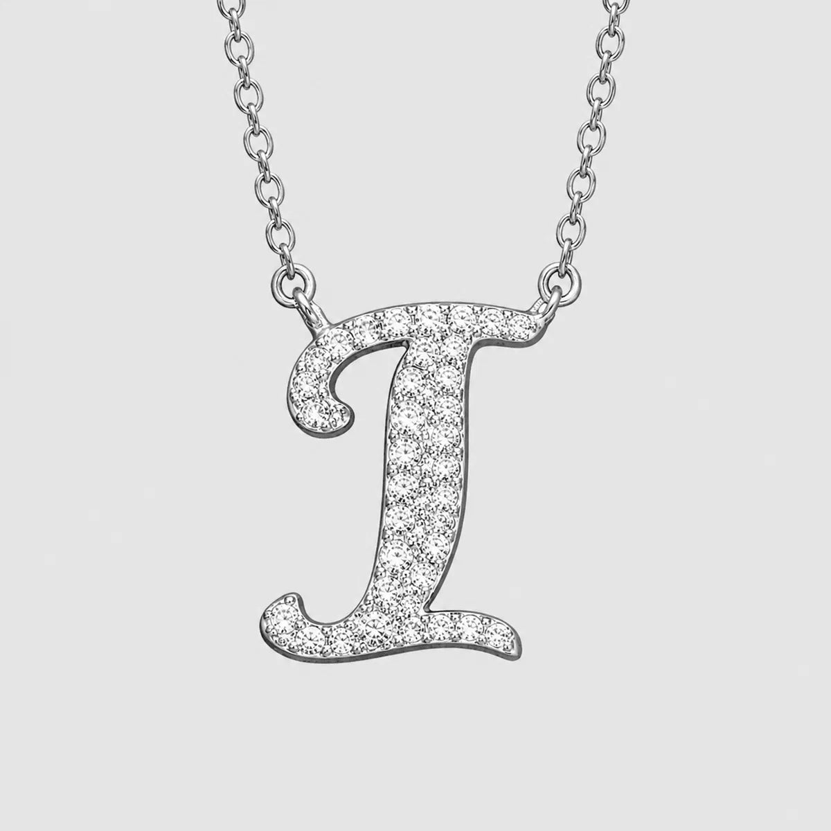 Moissanite Letter Necklaces